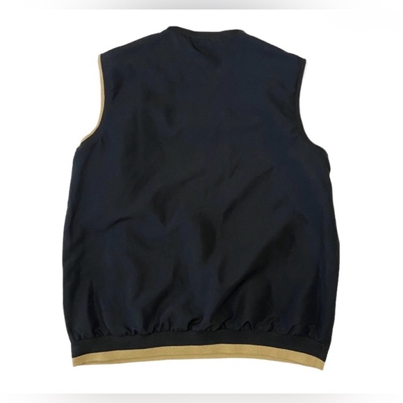 LIKE NEW! Burberry London Nova Check Plaid Reversible Golf Vest Jacket Mens S - Picture 4 of 7